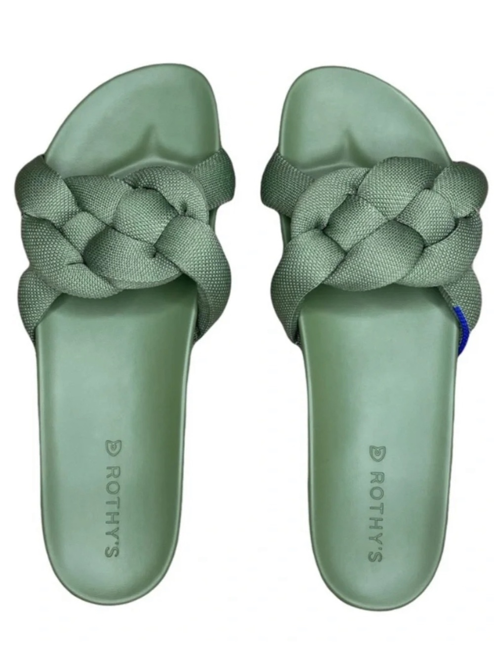 Rothy’s braided slide sandals